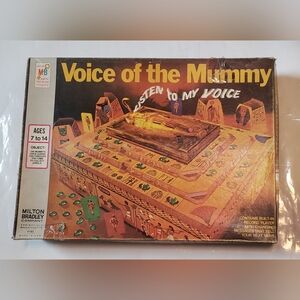 Vintage 1971 Voice of the Mummy Board Game 100% Complete RARE